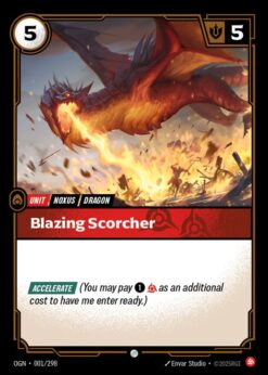 OGN-001 - Blazing Scorcher - Common