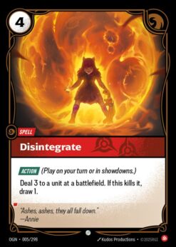 OGN-005 - Disintegrate - Common - Foil