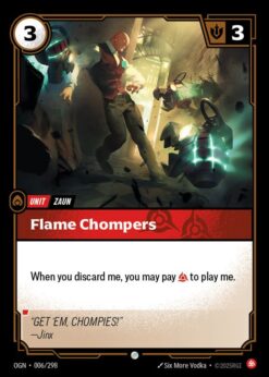 OGN-006 - Flame Chompers - Common - Foil