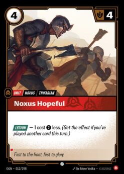 OGN-012 - Noxus Hopeful - Common - Foil