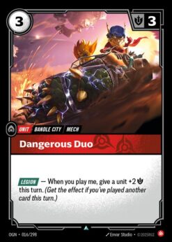 OGN-016 - Dangerous Duo - Uncommon