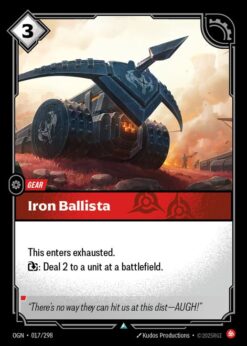 OGN-017 - Iron Ballista - Uncommon