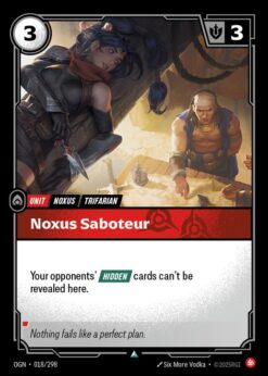 OGN-018 - Noxus Saboteur - Uncommon