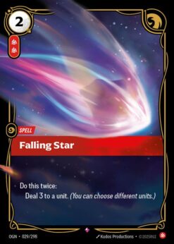 OGN-029 - Falling Star - Rare - Foil