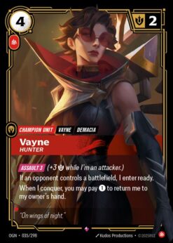 OGN-035 - Vayne - Hunter - Rare - Foil