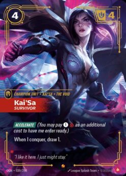 OGN-039 - Kai'Sa - Survivor - Epic - Foil