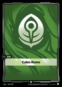 OGN-042 - Calm Rune - Common