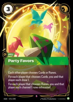 OGN-071 - Party Favors - Rare - Foil