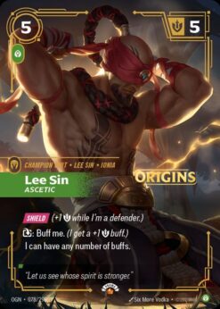 OGN-078 - Lee Sin - Ascetic - Epic - Foil
