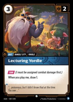 OGN-087 - Lecturing Yordle - Common