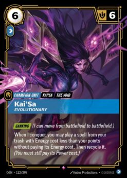 OGN-112 - Kai'Sa - Evolutionary - Rare - Foil