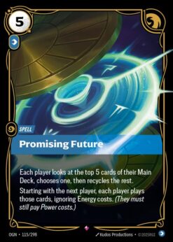 OGN-115 - Promising Future - Rare - Foil