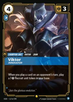 OGN-117a - Viktor, Innovator (alt) - Showcase - Foil