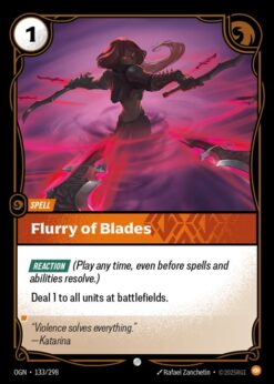 OGN-133 - Flurry of Blades - Common