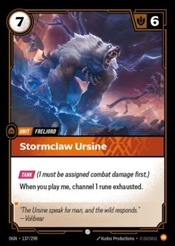 OGN-137 - Stormclaw Ursine - Common