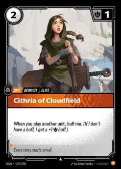 OGN-139 - Cithria of Cloudfield - Uncommon