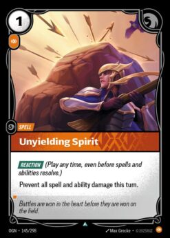 OGN-145 - Unyielding Spirit - Uncommon