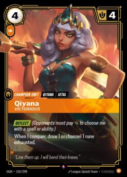 OGN-155 - Qiyana - Victorious - Rare - Foil