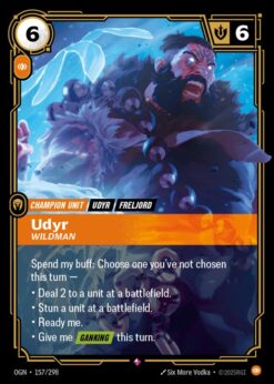 OGN-157 - Udyr - Wildman - Rare - Foil
