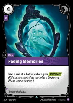 OGN-180 - Fading Memories - Uncommon