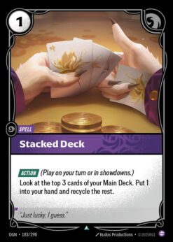 OGN-183 - Stacked Deck - Uncommon