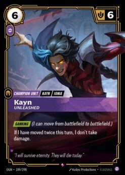 OGN-189 - Kayn - Unleashed - Rare - Foil