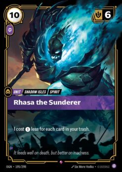 OGN-195 - Rhasa the Sunderer - Rare - Foil
