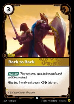 OGN-206 - Back to Back - Common