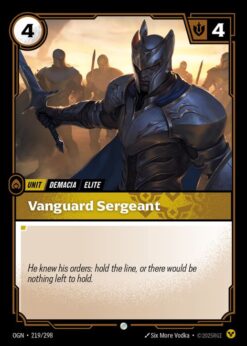 OGN-219 - Vanguard Sergeant - Common