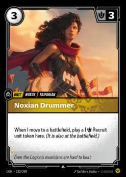 OGN-222 - Noxian Drummer - Uncommon
