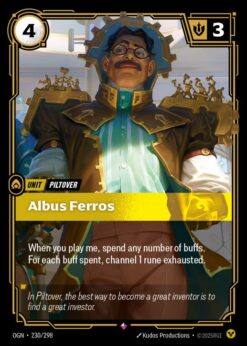 OGN-230 - Albus Ferros - Rare - Foil