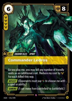 OGN-231 - Commander Ledros - Rare - Foil