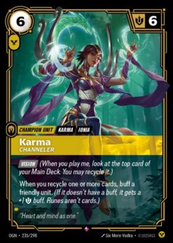 OGN-235 - Karma - Channeler - Rare - Foil