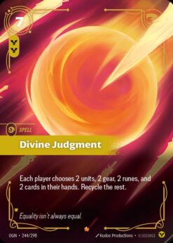 OGN-244 - Divine Judgment - Epic - Foil