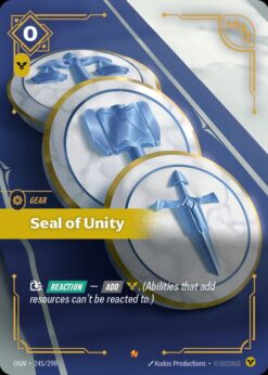 OGN-245 - Seal of Unity - Epic - Foil