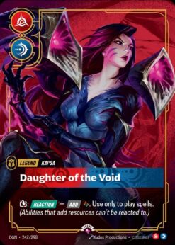 OGN-247 - Daughter of the Void - Rare - Foil