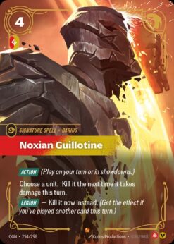 OGN-254 - Noxian Guillotine - Epic - Foil
