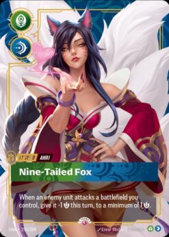 OGN-255 - Nine-Tailed Fox - Rare - Foil