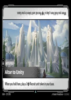OGN-275 - Altar to Unity - Uncommon