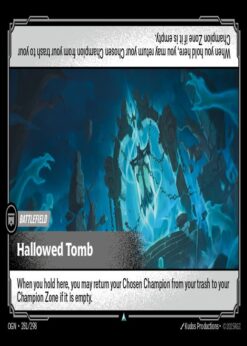 OGN-281 - Hallowed Tomb - Uncommon