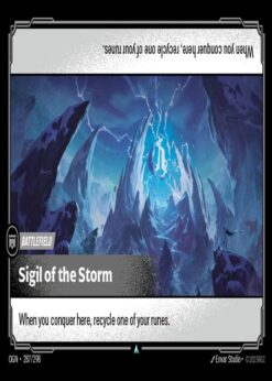 OGN-287 - Sigil of the Storm - Uncommon - Foil
