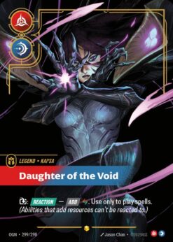 OGN-299 - Daughter of the Void - Showcase - Foil
