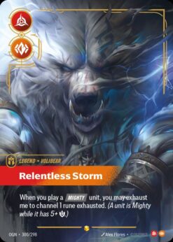 OGN-300 - Relentless Storm - Showcase - Foil