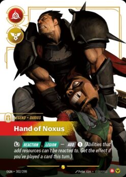 OGN-302 - Hand of Noxus  - Showcase - Foil