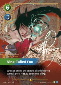 OGN-303* - Nine-Tailed Fox - Showcase - Foil