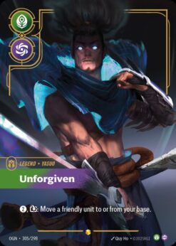 OGN-305 - Unforgiven  - Showcase - Foil