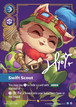OGN-307* - Swift Scout - Showcase - Foil