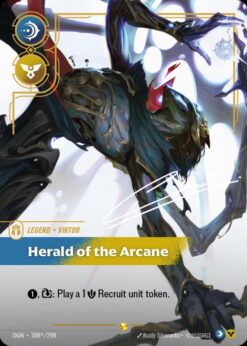 OGN-308* - Herald of the Arcane - Showcase - Foil