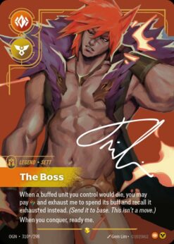 OGN-310* - The Boss - Showcase - Foil