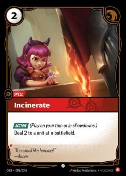 OGS-003 - Incinerate - Common